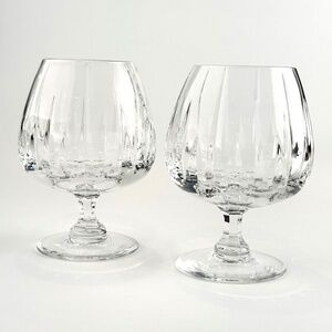 Mikasa Artic Lights Crystal Brandy Glasses